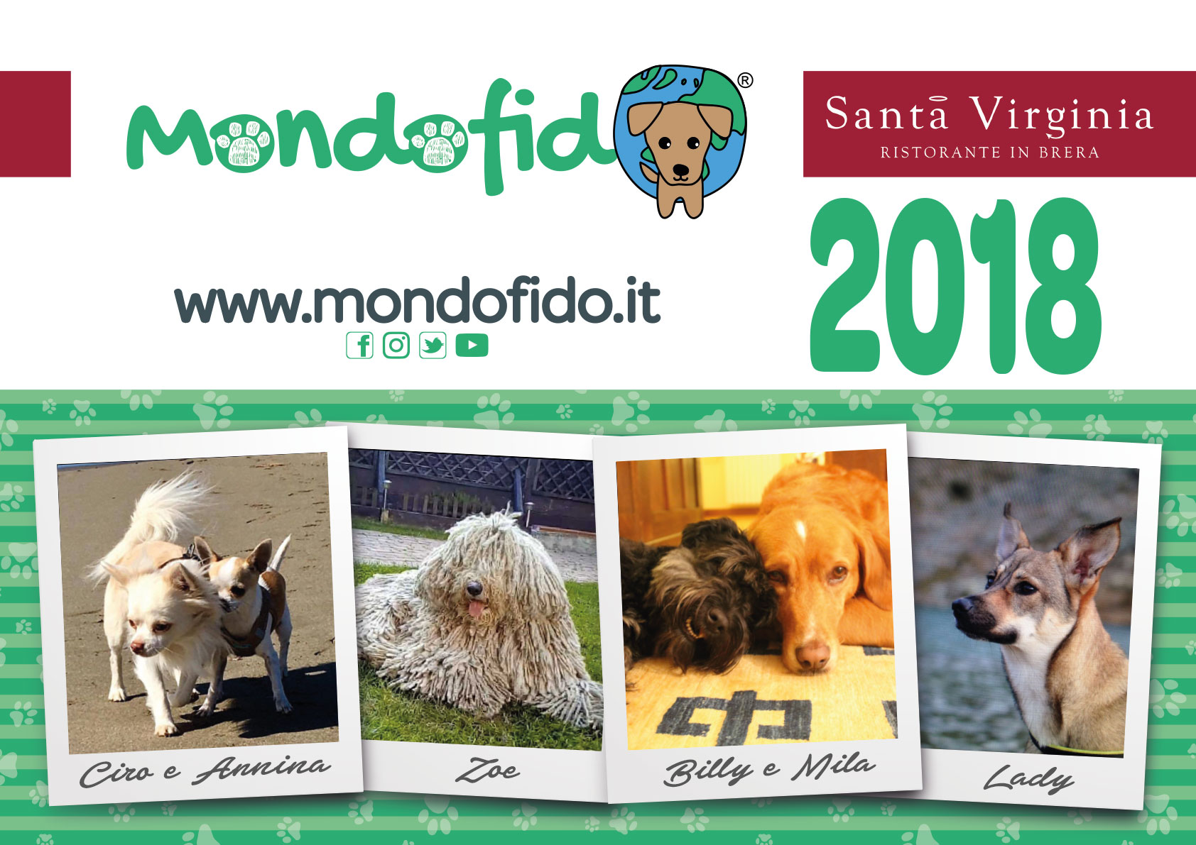 Acquista il calendario di Mondofido.it