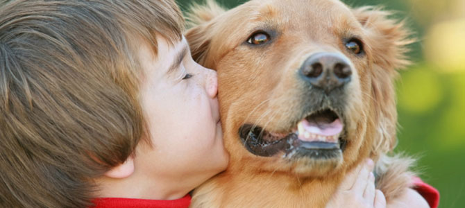 Avere un cane da piccoli previene l’ ansia