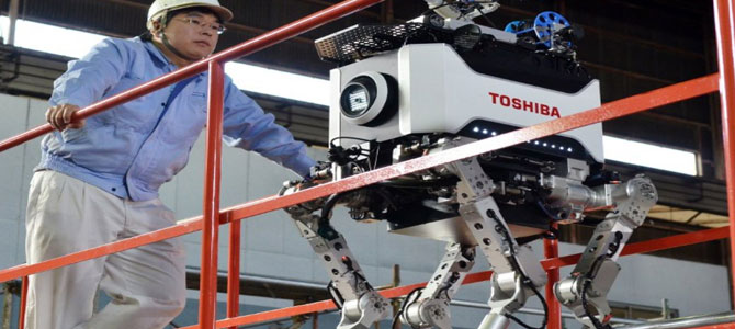 Un cane robot per bonificare Fukushima