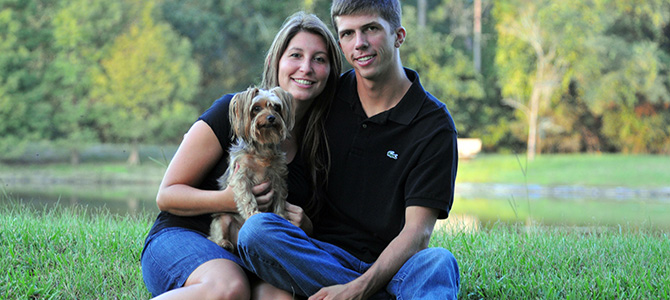 cane moglie e marito