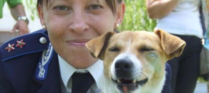 cane poliziotto carcere asti