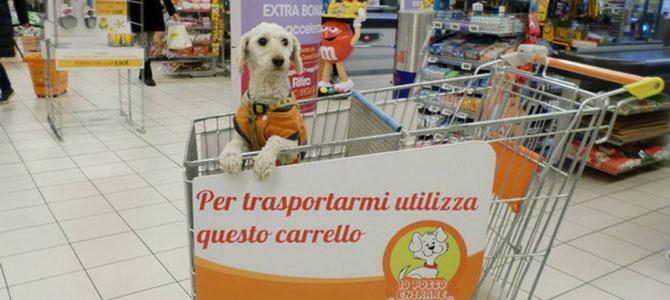 Al supermercato? Ci si va con Fido