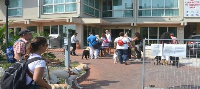 Multa per l’hotel che non ha ammesso un cane guida