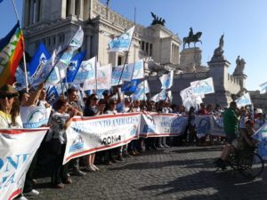 mondofido manifestazione roma PA