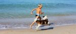 mondofido cane e bambino in spiaggia e1502369825666