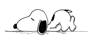 Mondofido Snoopy Dorme e1509459544700