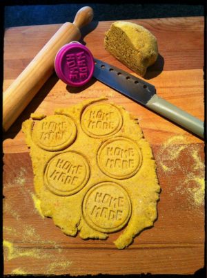 biscotti al salmone con lievito madre