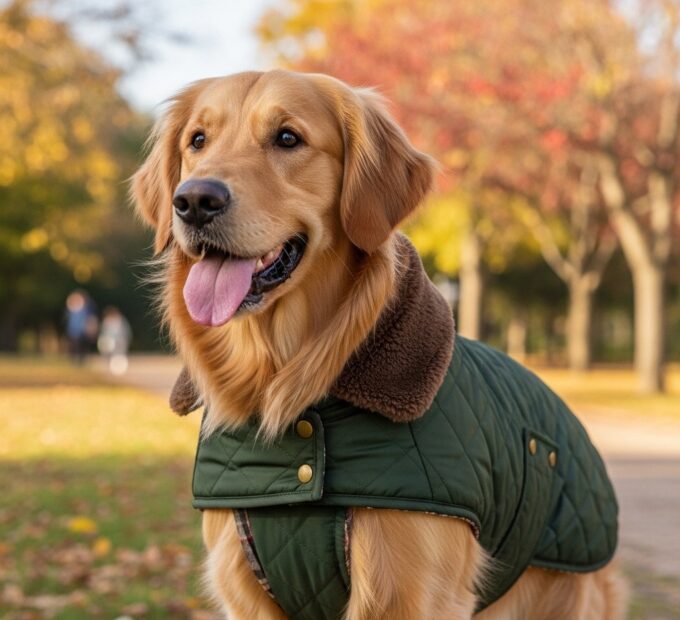 cane con cappottino